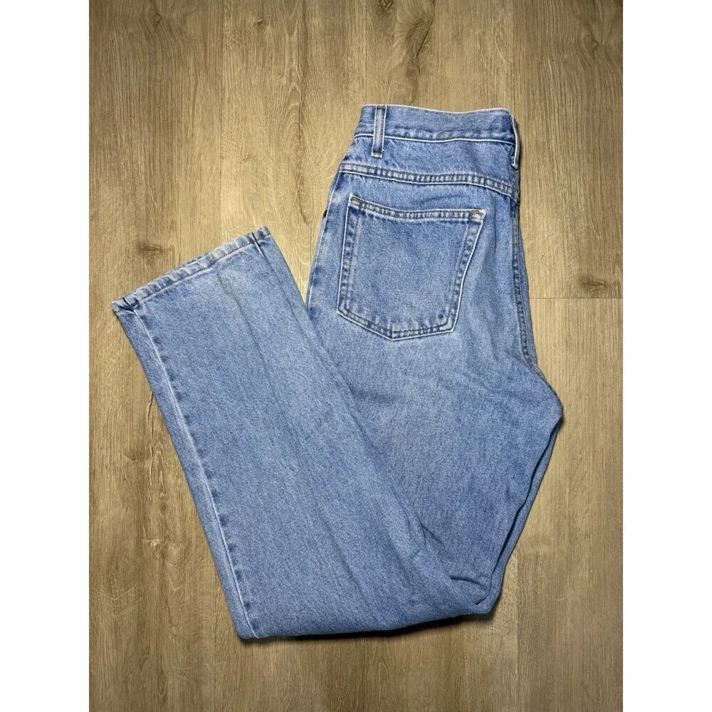 L.L. Bean Relaxed Fit Jeans Men’s Light Blue Denim Straight Leg